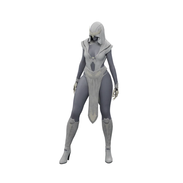 Lepharist Special Operator source model in its idle pose