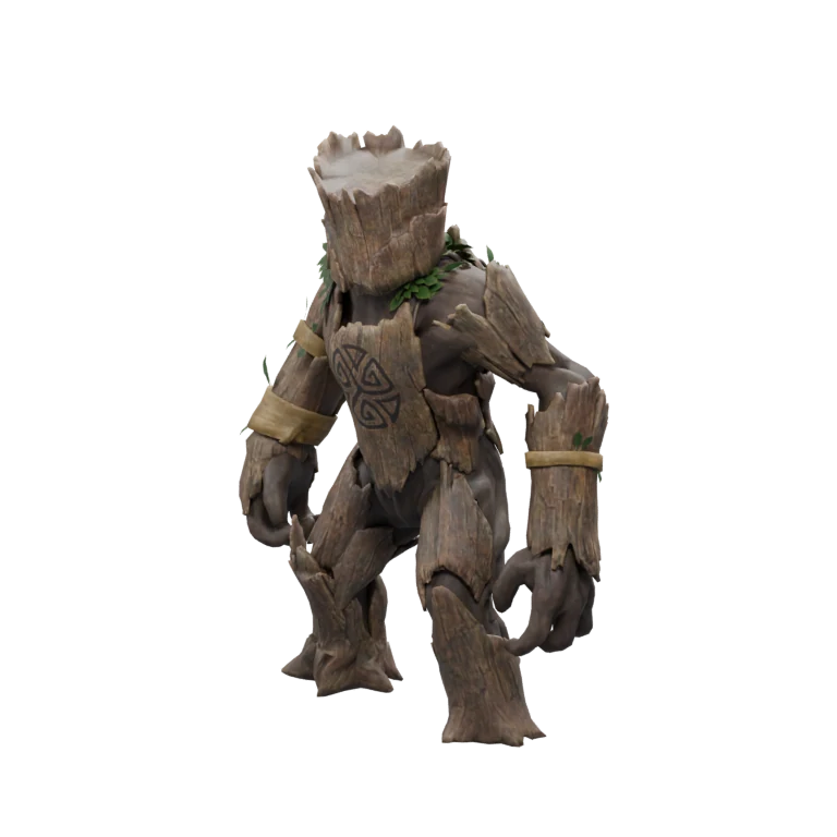 Root Cellar Pino Fighter source model in its idle pose