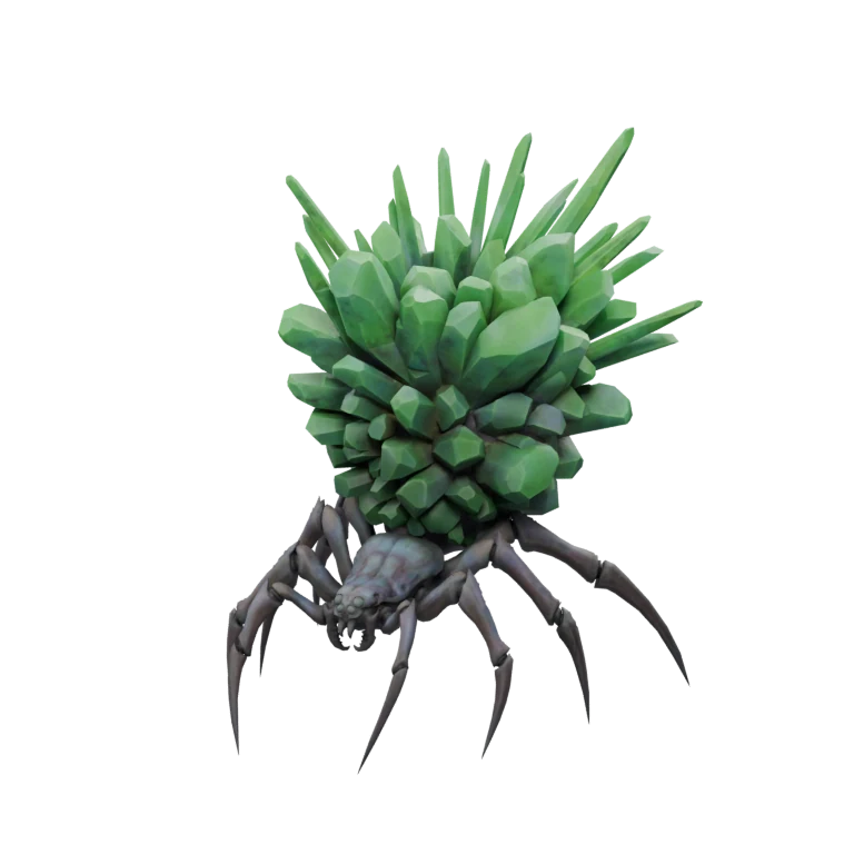 Spider source model in its idle pose