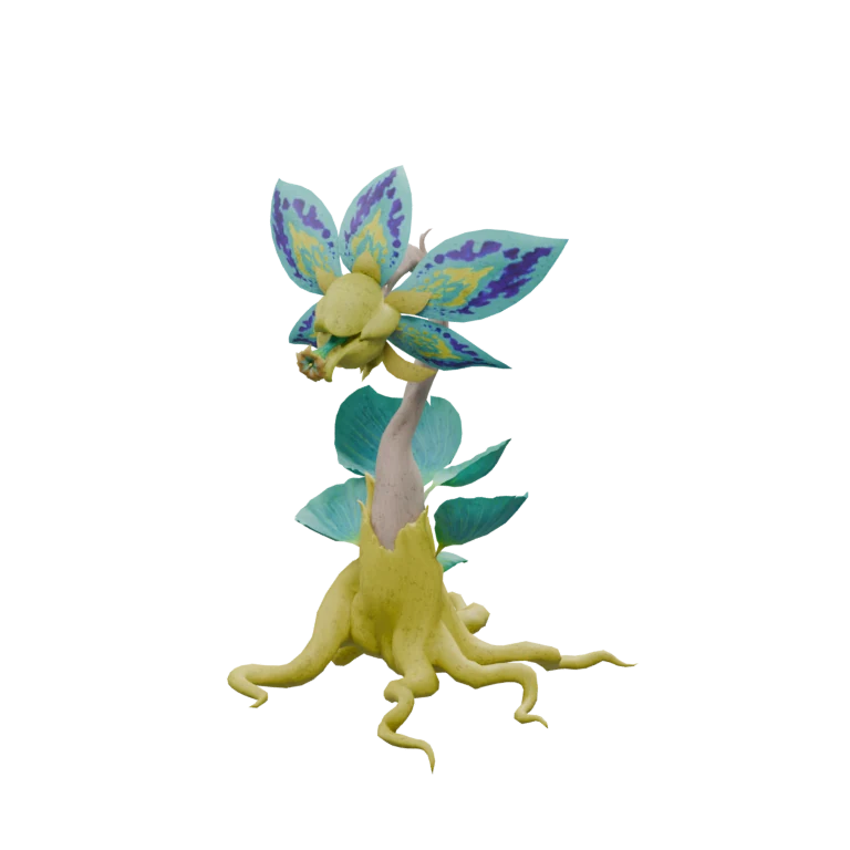 Dionae source model in its idle pose