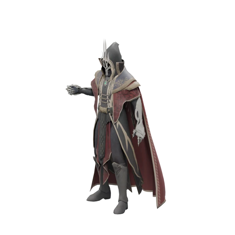 Wanted Criminal Kius source model in its idle pose