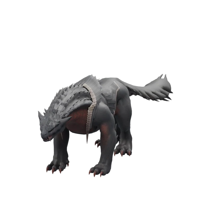 Drakan Guard Dog source model in its idle pose