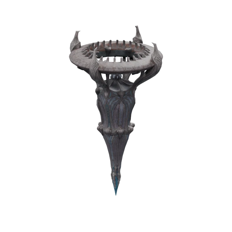 Auxiliary Abyss Fusion Reactor source model in its idle pose
