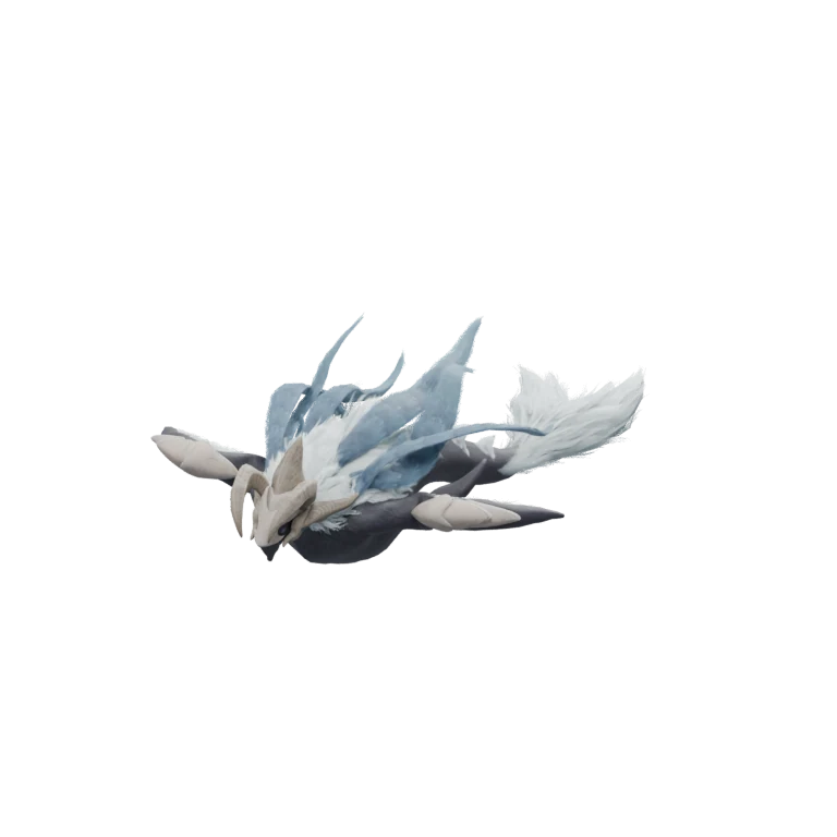 Wind Spirit source model in its idle pose