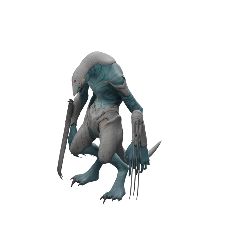 Azrakar Brigade Guard source model in its idle pose
