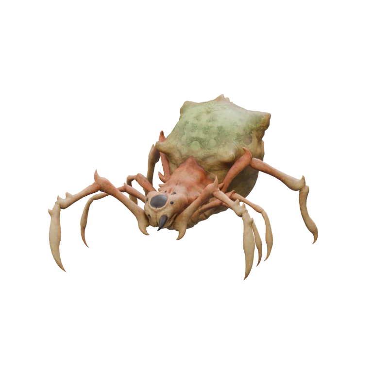 Baby Odyle Spider source model in its idle pose