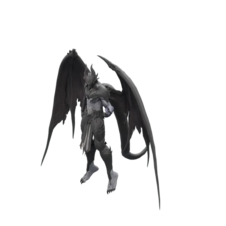 Executioner Varkash source model in its idle pose