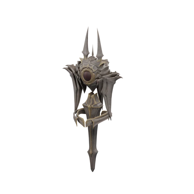 Balaur Alarm Device source model in its idle pose