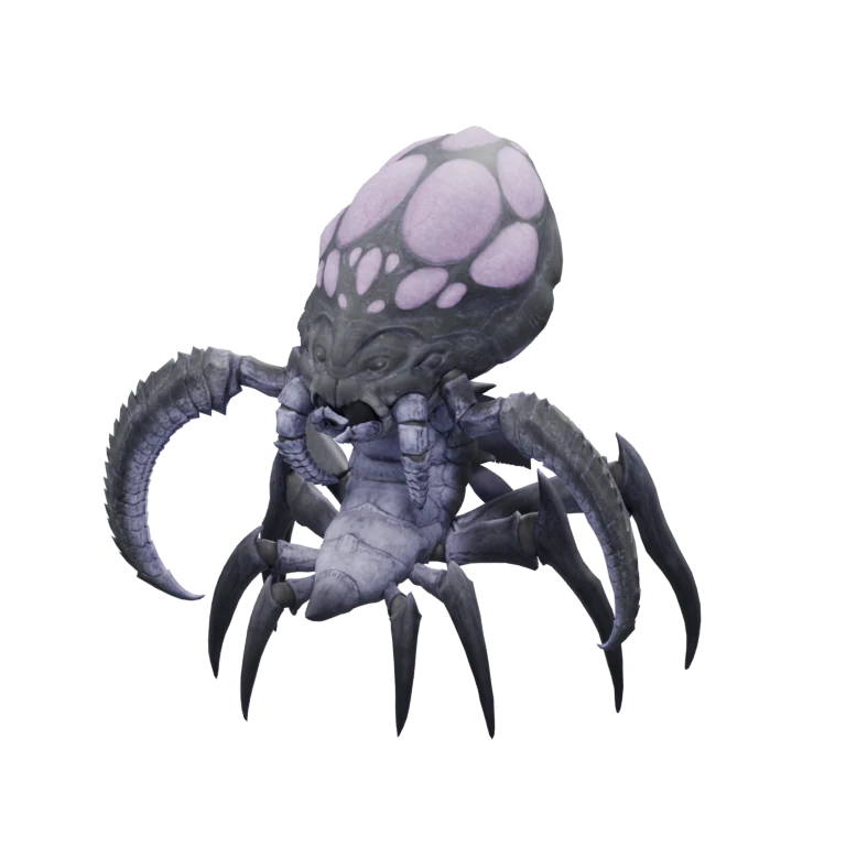 Devouring Klawfly source model in its idle pose