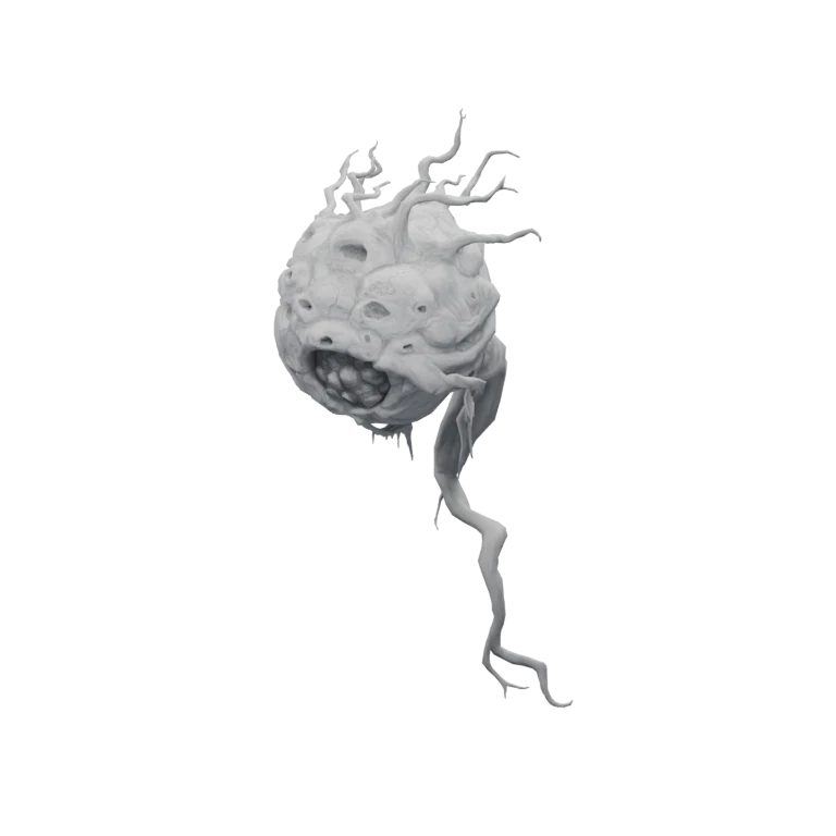 Crimson Mutated Spore source model in its idle pose