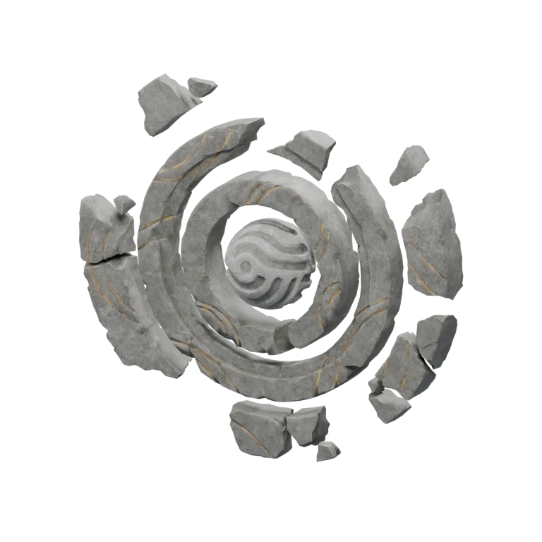 Hideout Magic Turret source model in its idle pose