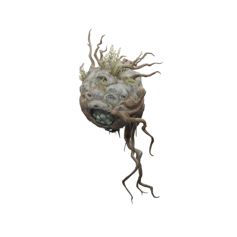Forest Spirit source model in its idle pose