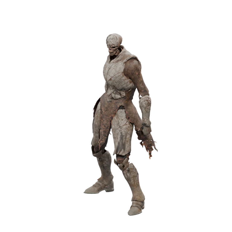 Fortress Vault Wraith source model in its idle pose