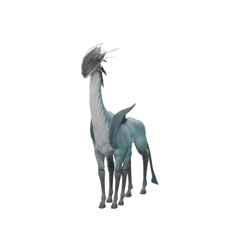 Kailin source model in its idle pose
