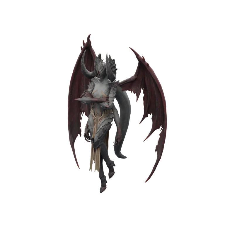 Beritra Strike Force Captain source model in its idle pose