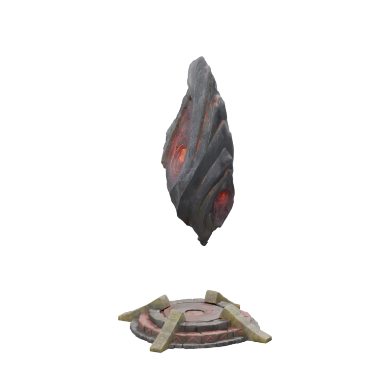 Rooting Device source model in its idle pose