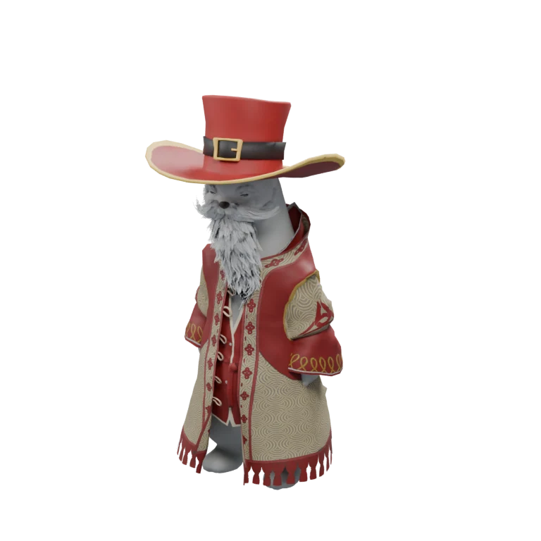 Shugo Festival Manager source model in its idle pose