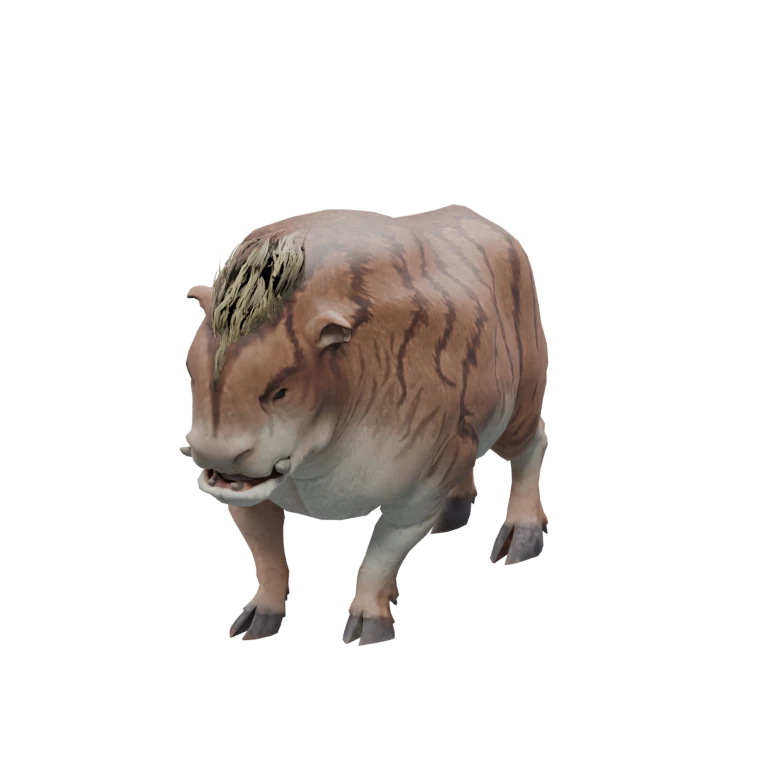 Young Tog source model in its idle pose