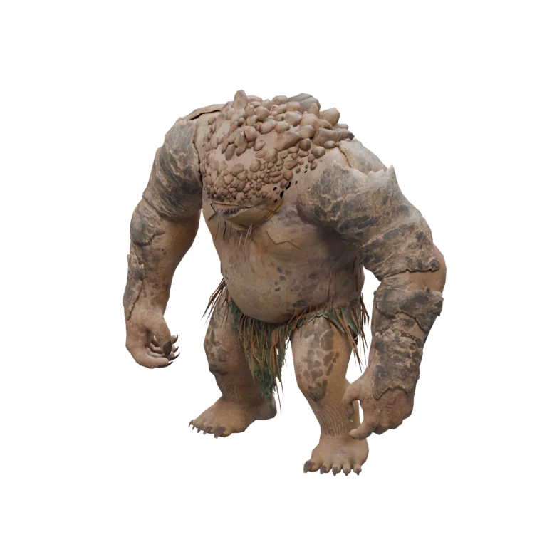 Forest Monster source model in its idle pose