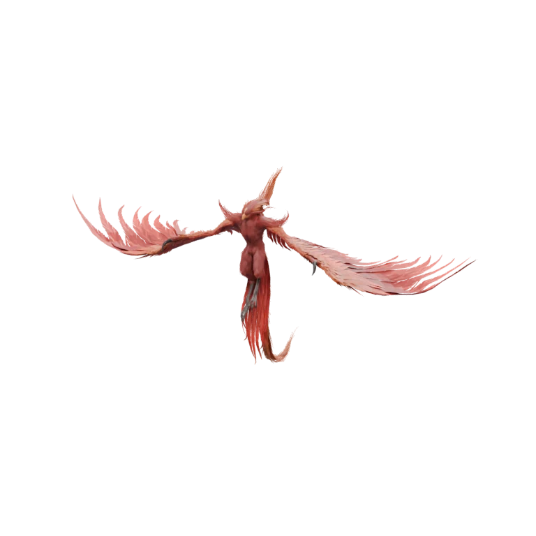 Sky Island Fenix source model in its idle pose
