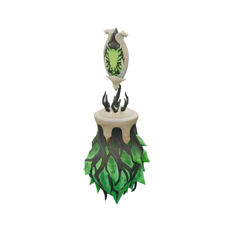 Defiled Poison Sac source model in its idle pose