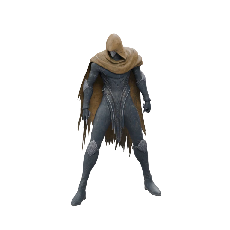 Tenacious Daeva Assassin source model in its idle pose