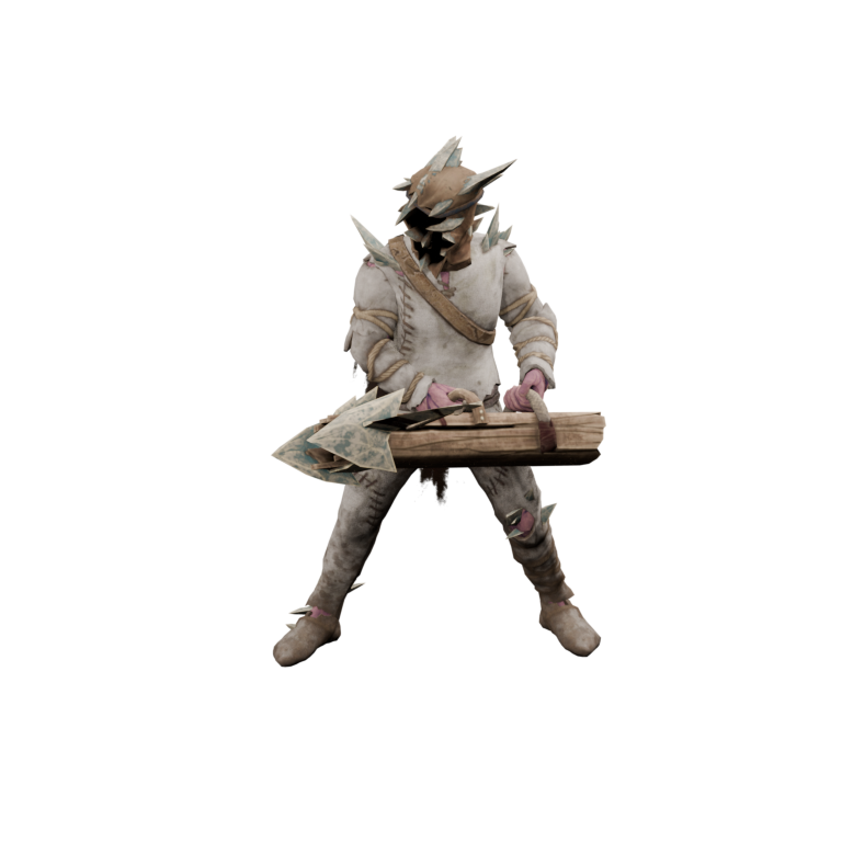 Scavenger Scrapgun Crossbow source model in an offline source animation sample
