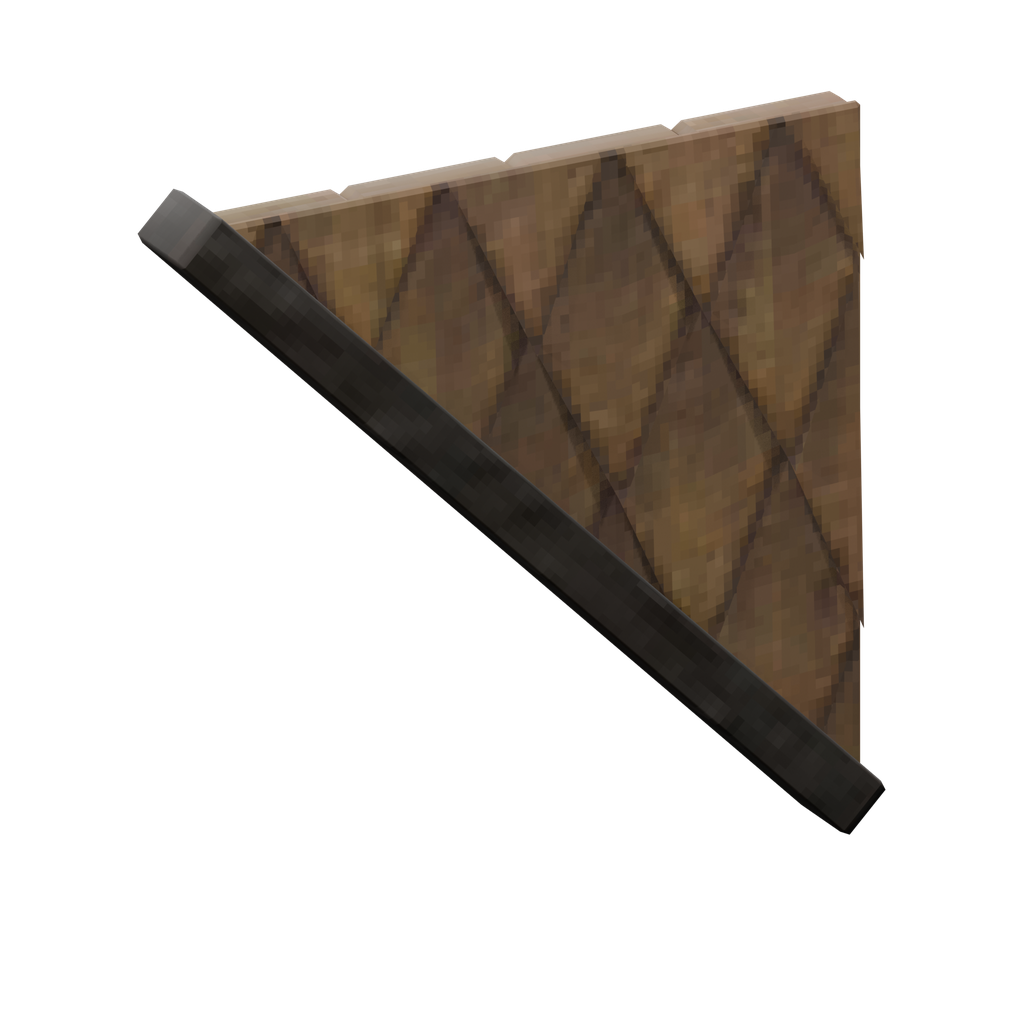 Scalewood Wall 45° Right (Inverted)
