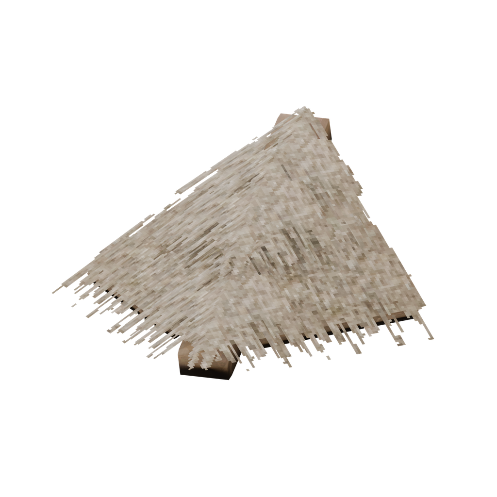 Thatch Roof Outer Corner 26°