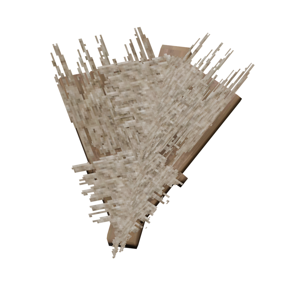 Thatch Roof Inner Corner 45°