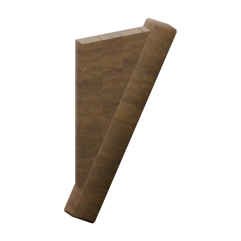 Wood Wall 67° (Inverted)