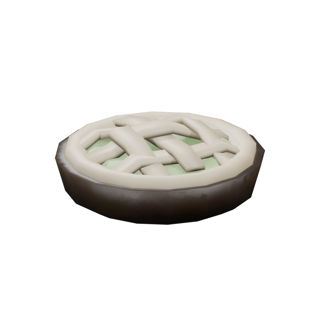 Uncooked Roasted Crust Pie