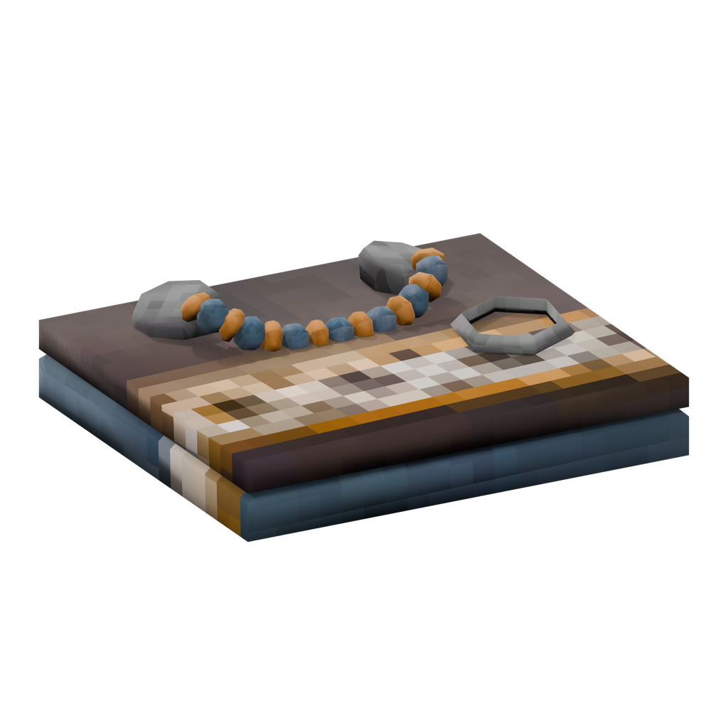 Brown Dress with Beads