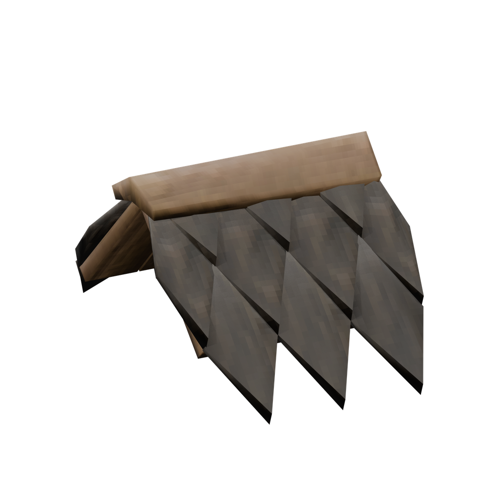 Shingle Roof Ridge 45°