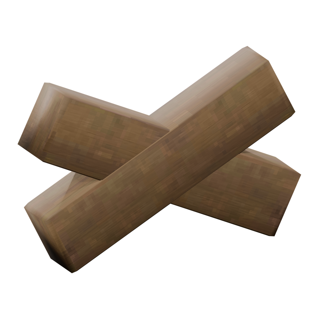 Wood Roof Cross 26°