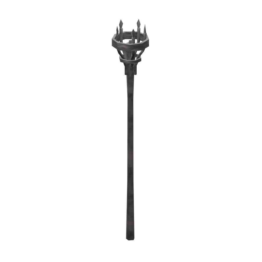 Standing Green-burning Iron Torch