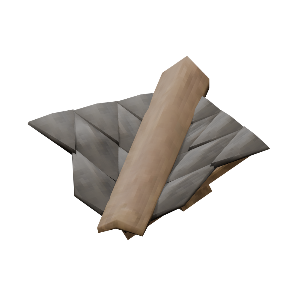Shingle Roof Inner Corner 26°