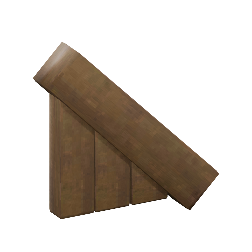 Wood Wall 45°