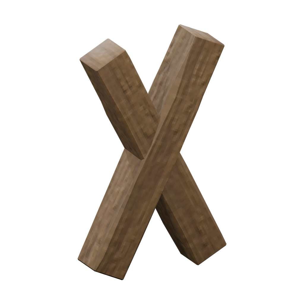 Timber Roof Cross 67°