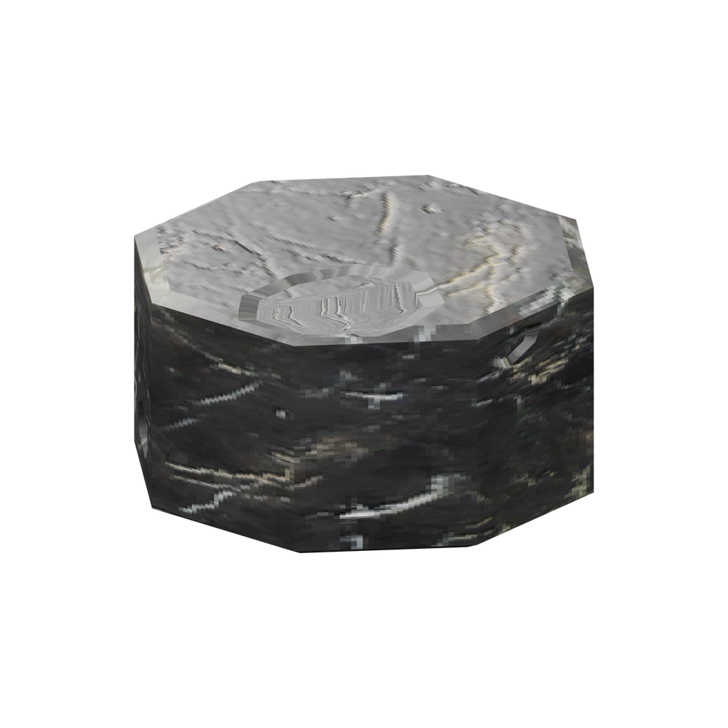 Black Marble Column Wide