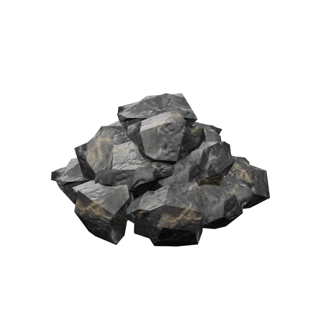 Black Marble Pile