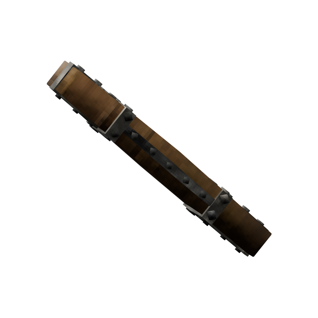 Wood Iron Beam 45°