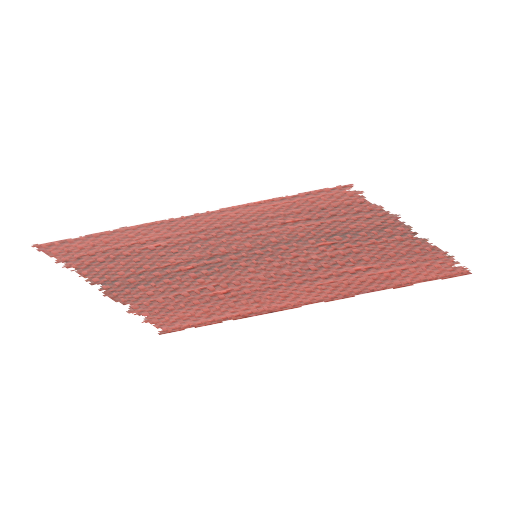 Red Jute Carpet