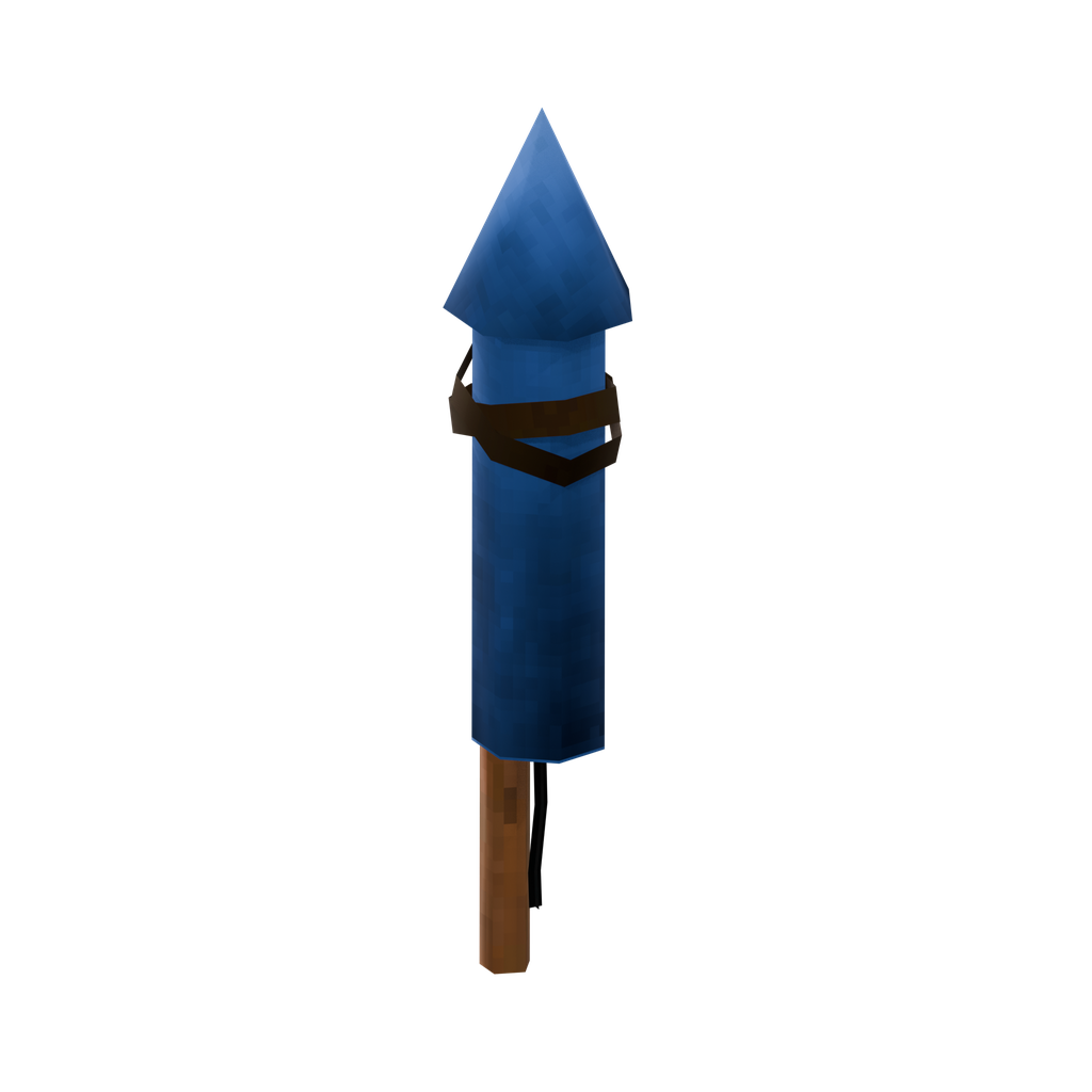 Blue Fireworks